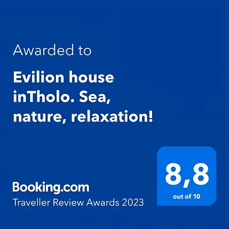 Apartment Evilion House Intholo. Sea, Nature, Relaxation! Tholon